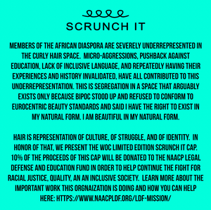 Charity:  Women of Color - Scrunch It: Breathe - Scrunch It